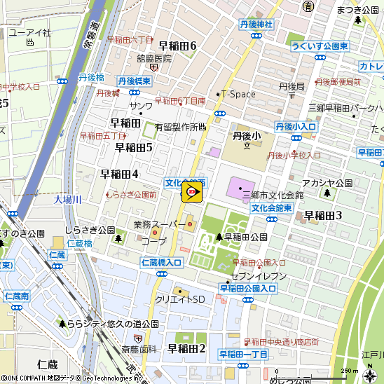 （有）梅田自動車付近の地図